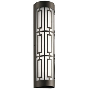 KK49779OZLED Empire Entrance Outdoor Wall Light - Olde Bronze