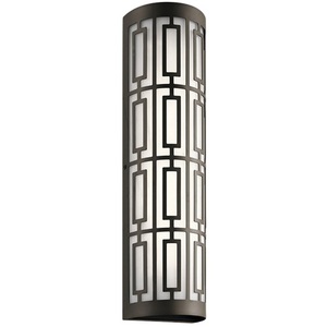 KK49780OZLED Empire Entrance Outdoor Wall Light - Olde Bronze