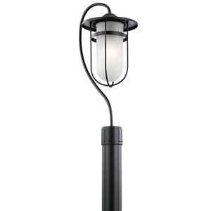 KK49827BK Finn Post Light Post Lights - Black