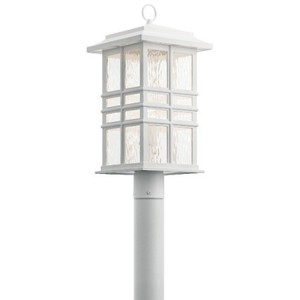 KK49832WH Beacon Square Post Light Post Lights - White