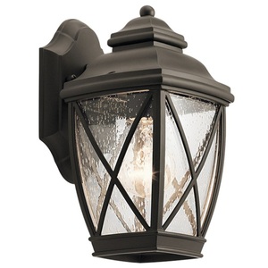 KK49840OZ Tangier Entrance Outdoor Wall Light - Olde Bronze