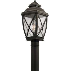 KK49843OZ Tangier Post Light Post Lights - Olde Bronze