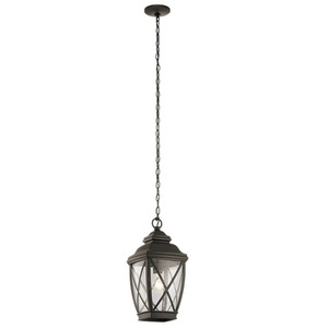 KK49844OZ Tangier Hanging Hanging Lantern - Olde Bronze