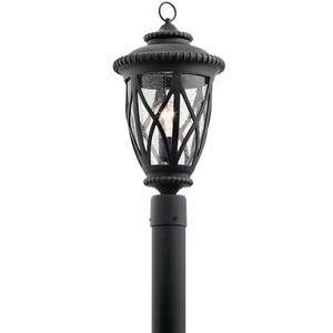 KK49849BKT Admirals Cove Post Light Post Lights - Textured Black