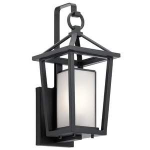 KK49876BK Pai Entrance Outdoor Wall Light - Black