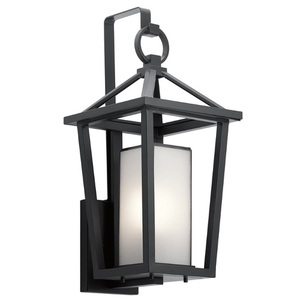 KK49877BK Pai Entrance Outdoor Wall Light - Black