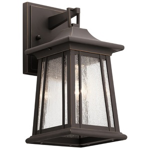 KK49908RZ Taden Entrance Outdoor Wall Light - Rubbed Bronze