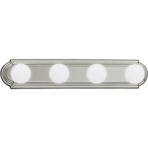 KK5017NI Bath Strip 4 or More Bulb Bathroom Lighting - Brushed Nickel