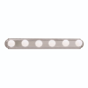 KK5018NI Bath Strip 4 or More Bulb Bathroom Lighting - Brushed Nickel