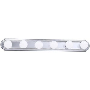 KK5018CH Bath Strip 4 or More Bulb Bathroom Lighting - Chrome