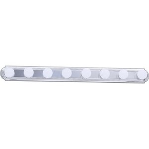 KK5019CH Bath Strip 4 or More Bulb Bathroom Lighting - Chrome