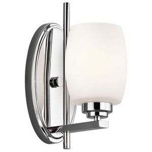 KK5096CH Eileen 1 Bulb Wall Sconce - Chrome