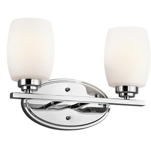 KK5097CHL16 Eileen 2 Bulb Bathroom Lighting - Chrome