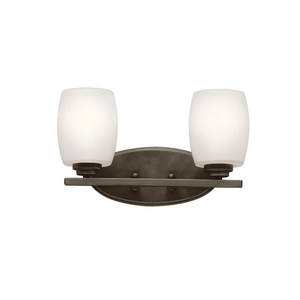 KK5097OZSL18 Eileen 2 Bulb Bathroom Lighting - Olde Bronze