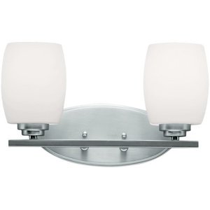 KK5097NI Eileen 2 Bulb Bathroom Lighting - Brushed Nickel