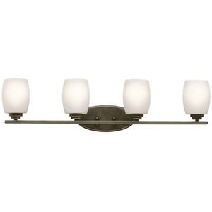 KK5099OZS Eileen 4 or More Bulb Bathroom Lighting - Olde Bronze