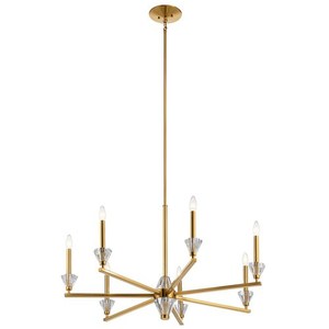 KK52002FXG Calyssa Large Foyer Chandelier Chandelier - Fox Gold