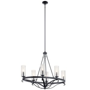 KK52010BK Krysia Mini Chandelier - Black