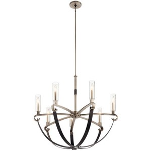 KK52016CLP Artem Large Foyer Chandelier Chandelier - Classic Pewter