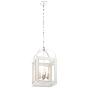 KK52029WH Vath Entrance / Foyer Pendant Light - White