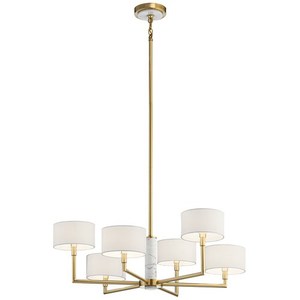 KK52052CG Laurent Mid Sized Chandelier Chandelier - Champagne Gold