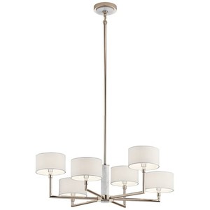 KK52052PN Laurent Mid Sized Chandelier Chandelier - Polished Nickel