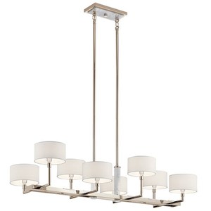 KK52054PN Laurent Linear Pendant Pendant Light - Polished Nickel