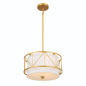 KK52074CLG Birkleigh Multi Light Pendant Light - Classic Gold