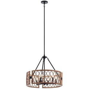 KK52077PAL Oana Drum Pendant Pendant Light - Palm