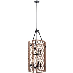 KK52079PAL Oana Drum Pendant Pendant Light - Palm