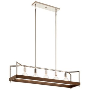 KK52091AUB Tanis Linear Pendant Pendant Light - Auburn Stained Finish