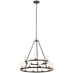 KK52109OZ Mathias Mid Sized Chandelier Chandelier - Olde Bronze