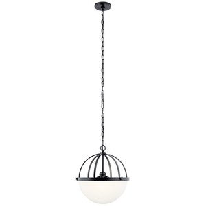 KK52135BK Edmar Down Light Pendant Light - Black