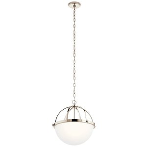 KK52135PN Edmar Down Light Pendant Light - Polished Nickel