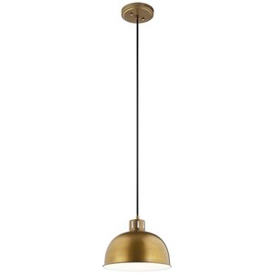 KK52152NBR Zailey Down Light Pendant Light - Natural Brass