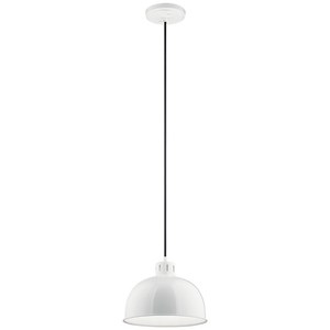 KK52152WH Zailey Down Light Pendant Light - White