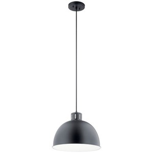 KK52153BK Zailey Down Light Pendant Light - Black