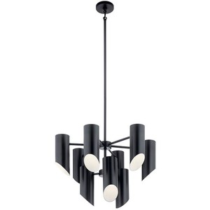 KK52162BK Trentino Mid Sized Chandelier Chandelier - Black