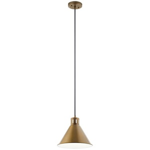 KK52176NBR Zailey Mini-Pendant Pendant Light - Natural Brass