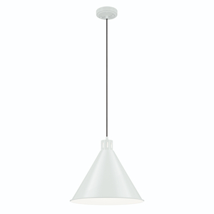 KK52177WH Zailey Down Light Pendant Light - White