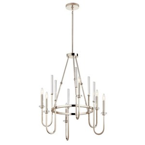 KK52209PN Kadas Mid Sized Chandelier Chandelier - Polished Nickel