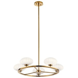 KK52223FXG Pim Mid Sized Chandelier Chandelier - Fox Gold