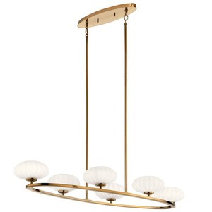 KK52224FXG Pim Linear Pendant Pendant Light - Fox Gold