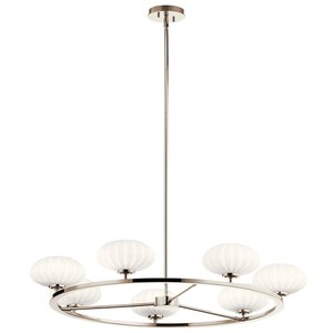 KK52225PN Pim Large Foyer Chandelier Chandelier - Polished Nickel