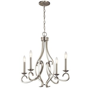 KK52239NI Ania Mini Chandelier - Brushed Nickel