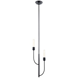 KK52258BK Hatton Up Light Pendant Light - Black