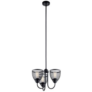 KK52268BK Voclain Up Light Pendant Light - Black