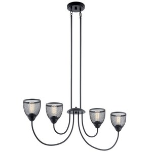 KK52273BK Voclain Linear Pendant Pendant Light - Black