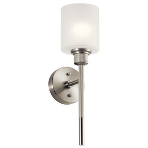 KK52288NI Lynn Haven 1 Bulb Wall Sconce - Brushed Nickel