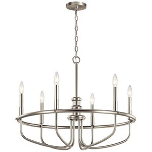 KK52304NI Capitol Hill Mid Sized Chandelier Chandelier - Brushed Nickel